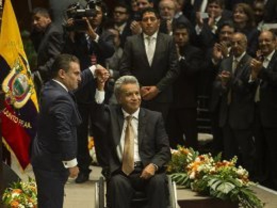 Ekvador'da Lenin Moreno dönemi başladı