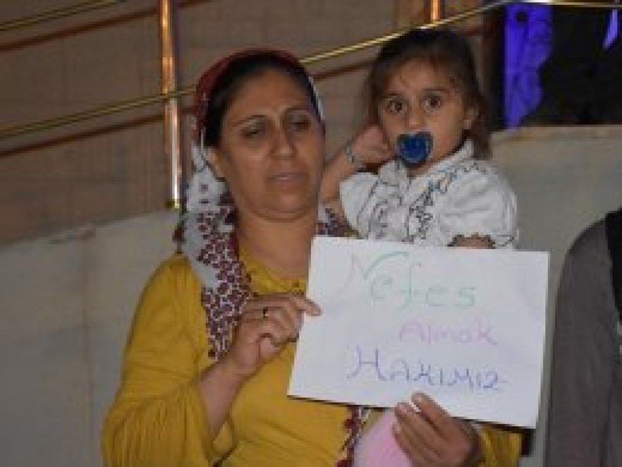 "Nefes almak hakkımız"