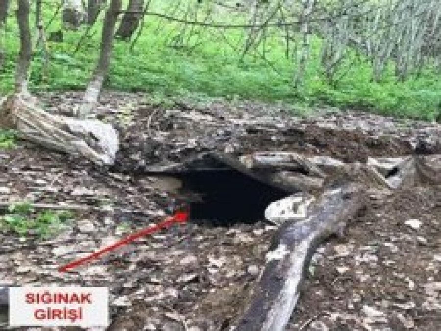 PKK’ye ait 8 odalı sığınak imha edildi