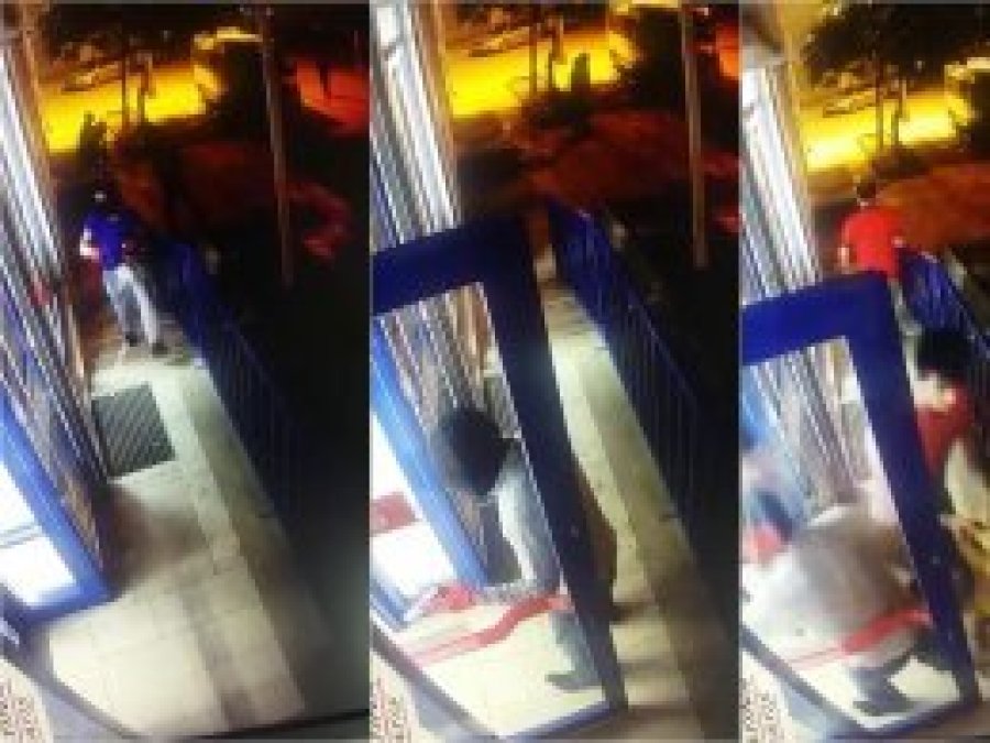 Market saldırısının görüntüleri ortaya çıktı
