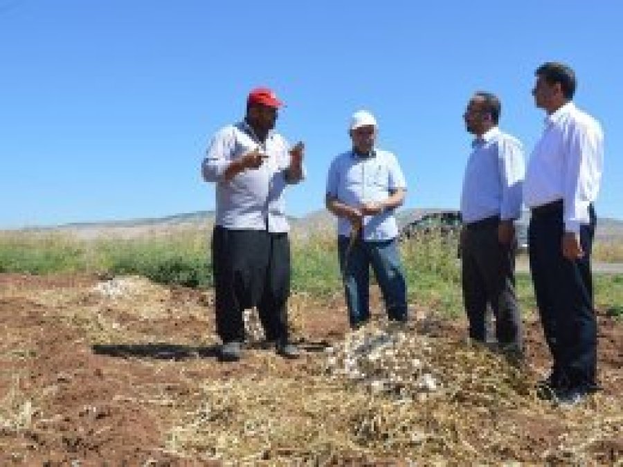 Antep HÜDA PAR'dan çiftçilere ziyaret