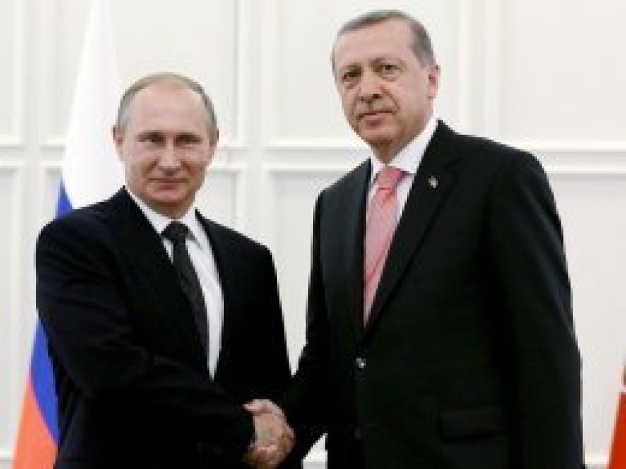 Cumhurbaşkanı Erdoğan Putin ile görüştü