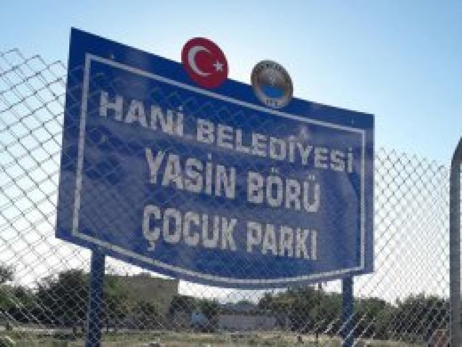 Diyarbakır’da Yasin Börü parkı açıldı