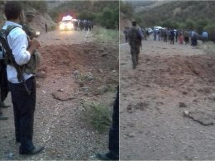 Siirt Şirvan'da patlama