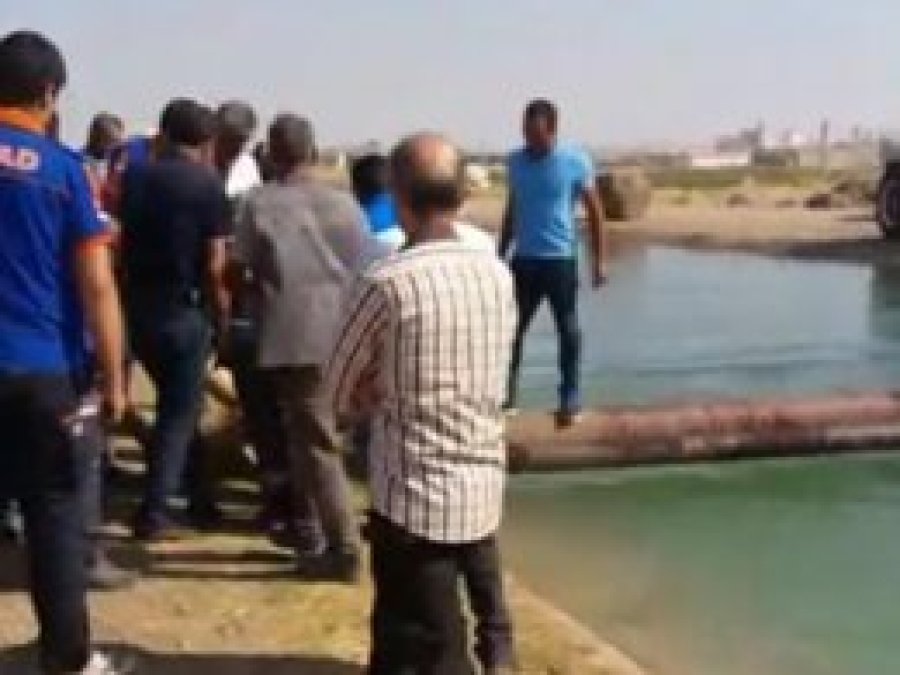 Sulama kanalına giren genç boğuldu