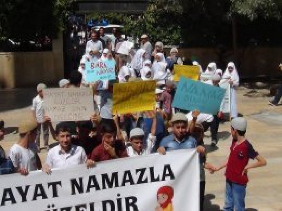 Bismil'de 'Namaz' programı düzenlendi