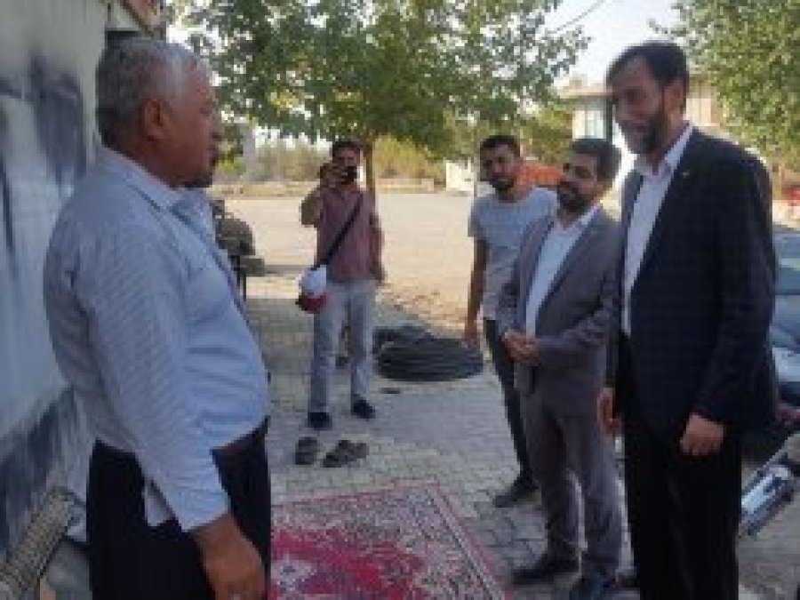 HÜDA PAR heyeti depremzedeleri ziyaret etti