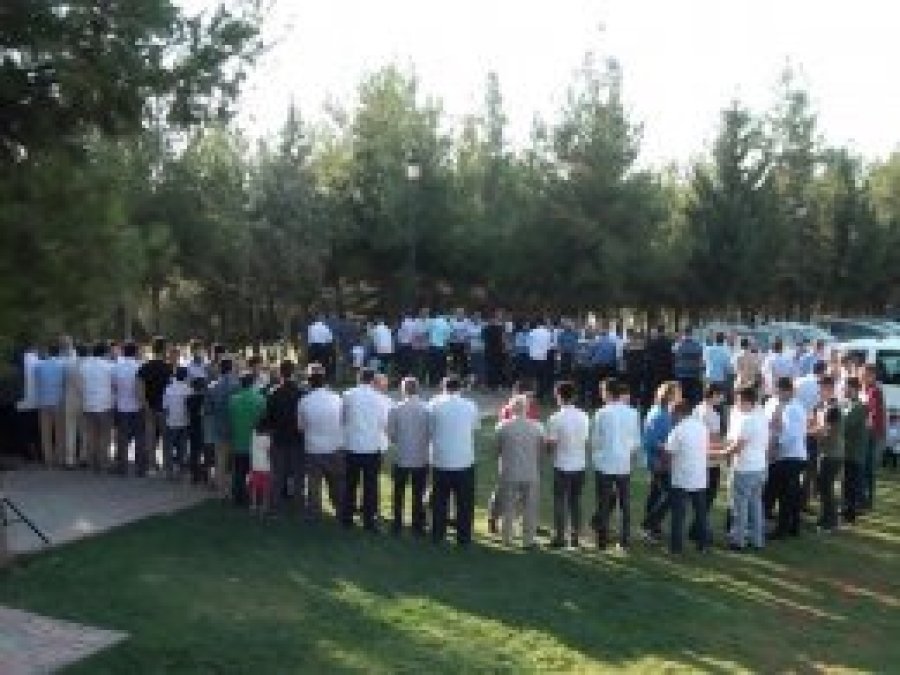 Antep’te bayramlaşma programına yoğun ilgi