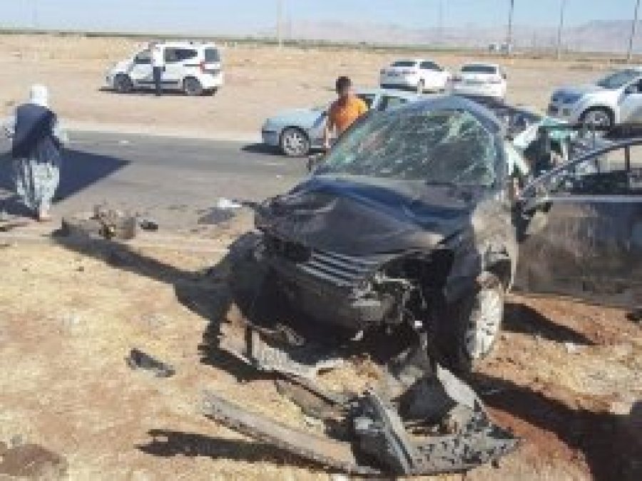 Mardin'de kaza: 1 ölü, 5 yaralı