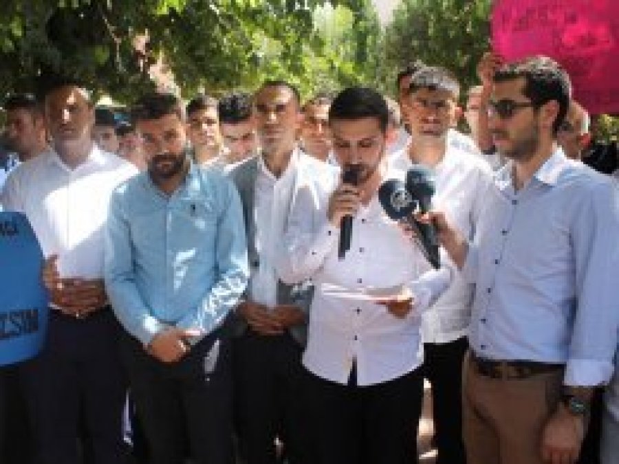 Siirt'te Arakan'daki vahşet telin edildi
