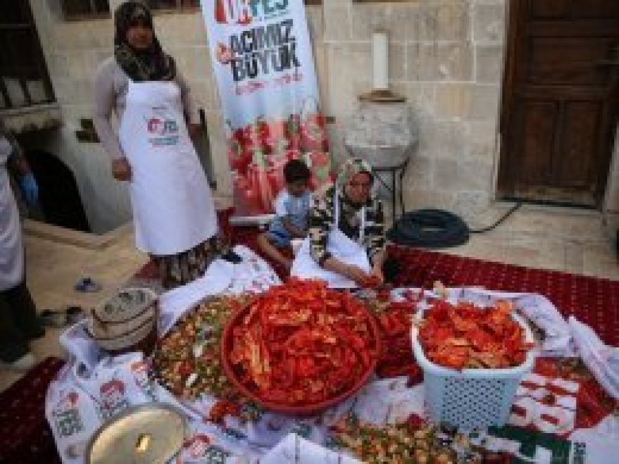 Urfa'da isot festivali