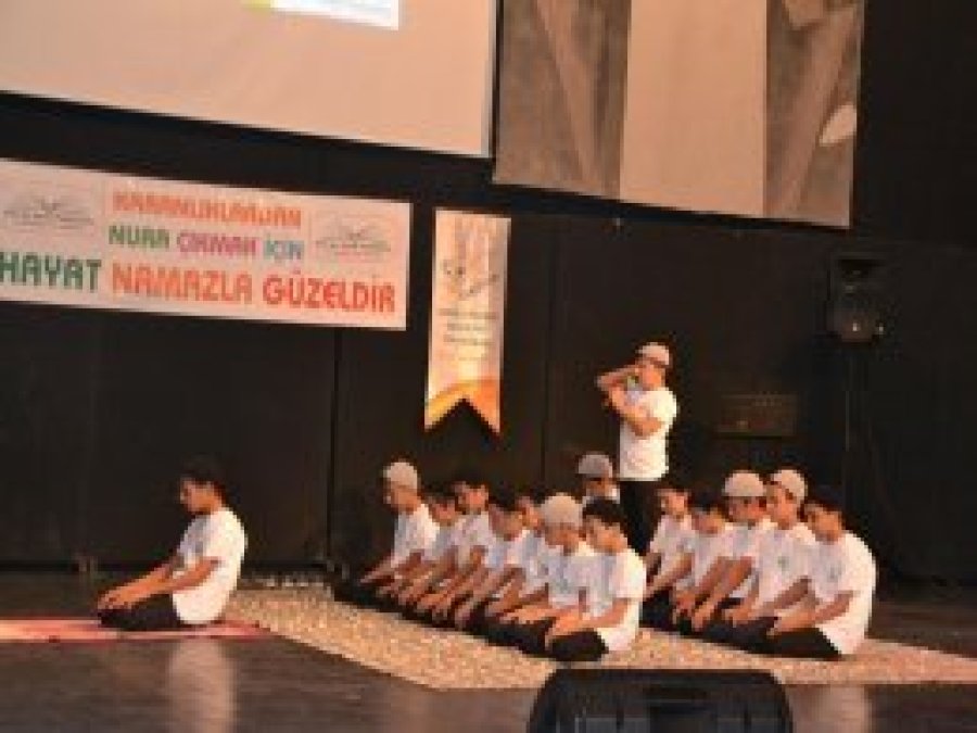 Viranşehir’de namaz etkinliği