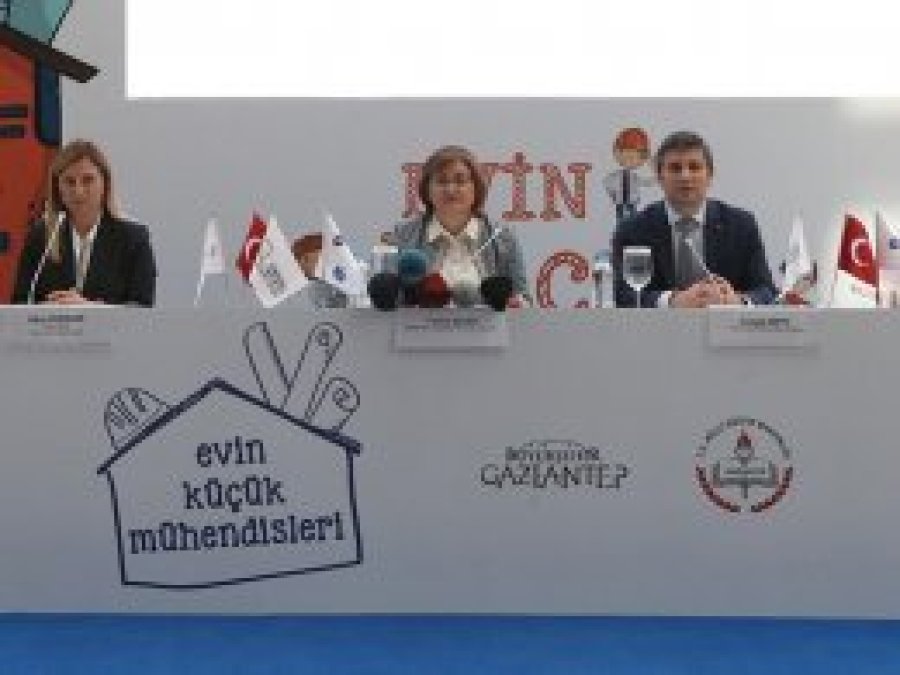 Gaziantep'te 'Evin Küçük Mühendisleri' projesi tanıtıldı