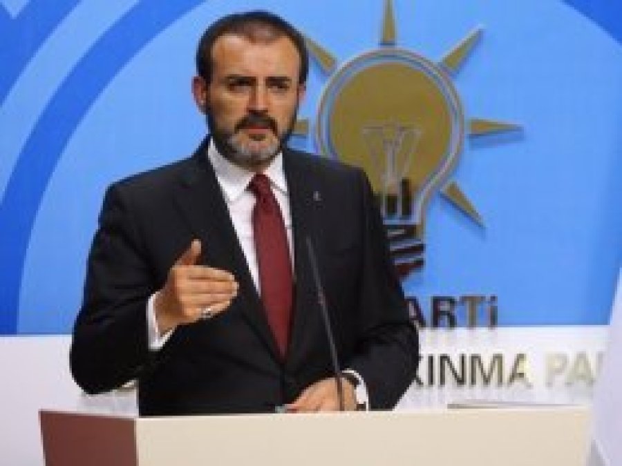 AK Parti Sözcüsü: ABD, PKK'yı silahlandırdığını itiraf etti