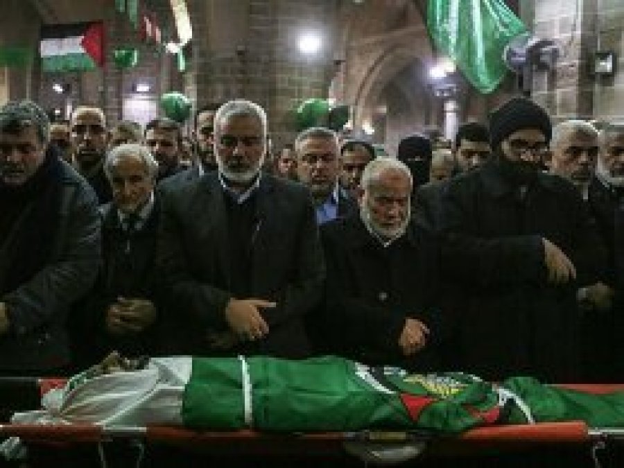 Hamas yöneticilerinden Alemi son yolculuğuna uğurlandı