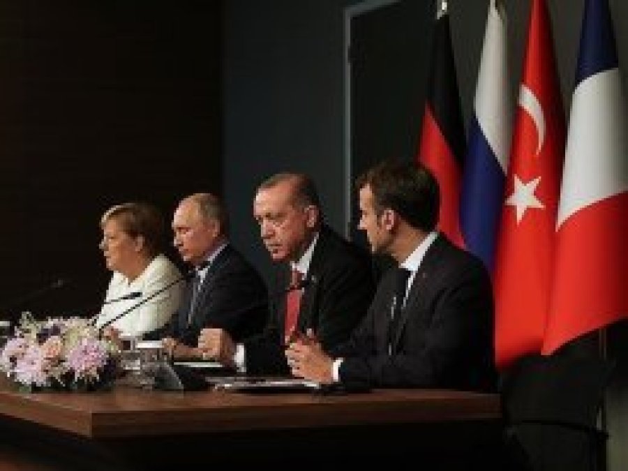Dörtlü Suriye Zirvesi sonrası liderler ortak basın toplantısı