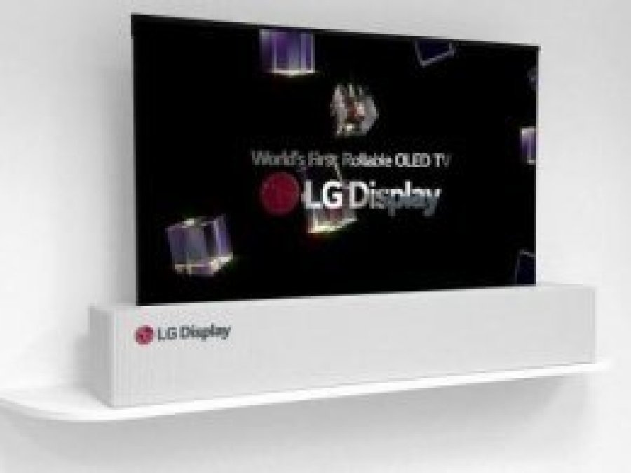 65 inç katlanabilen OLED Tv tanıtıldı