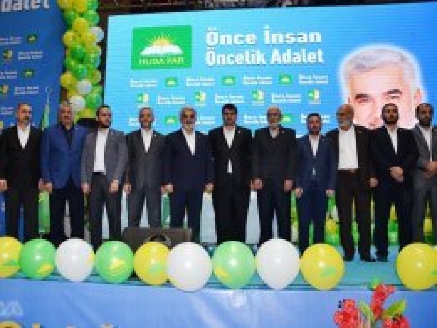 HÜDA PAR Adana 2'nci Olağan Kongresi yapıldı