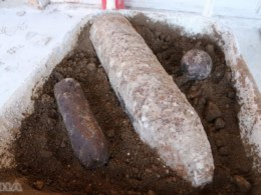 Antep harbinden kalma patlamamış top mermisi bulundu