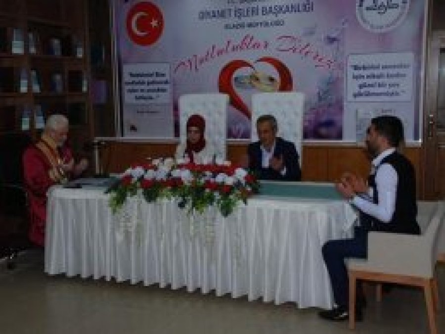 Elâzığ'da ilk 'müftü nikâhı' kıyıldı