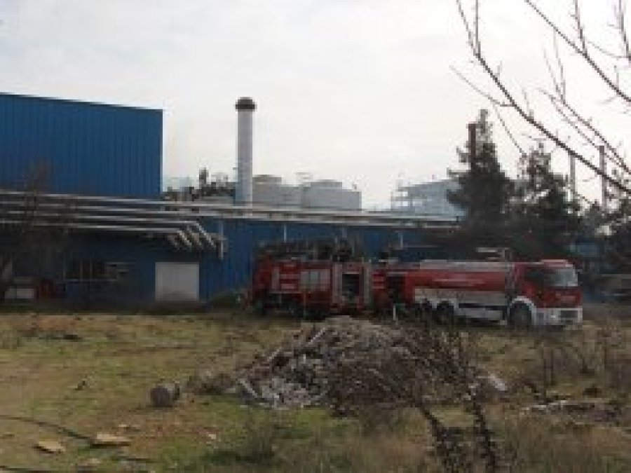 TMSF'ye devredilen FETÖ fabrikasında yangın