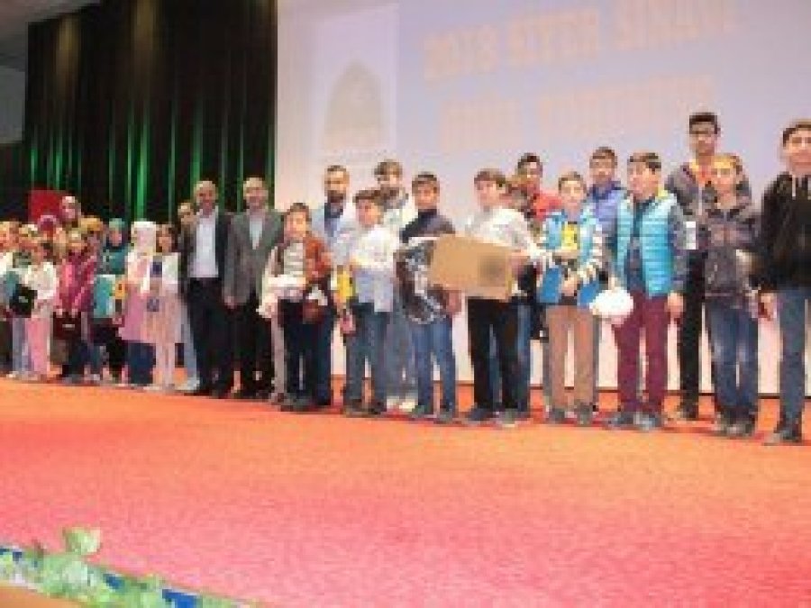 Elâzığ'da Siyer Sınavı ödül töreni düzenlendi