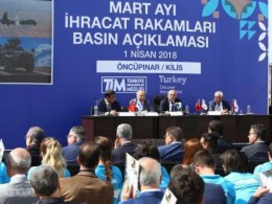 Mart ayı ihracat rakamları sınırın sıfır noktasında açıklandı