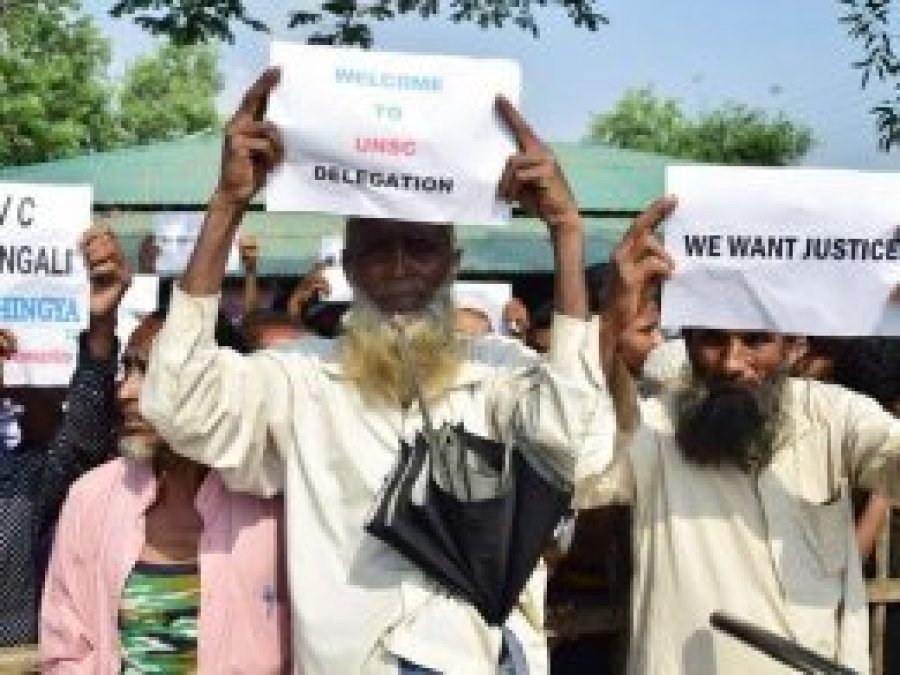 BM heyeti Bangladeş'teki Rohingya kamplarını ziyaret etti