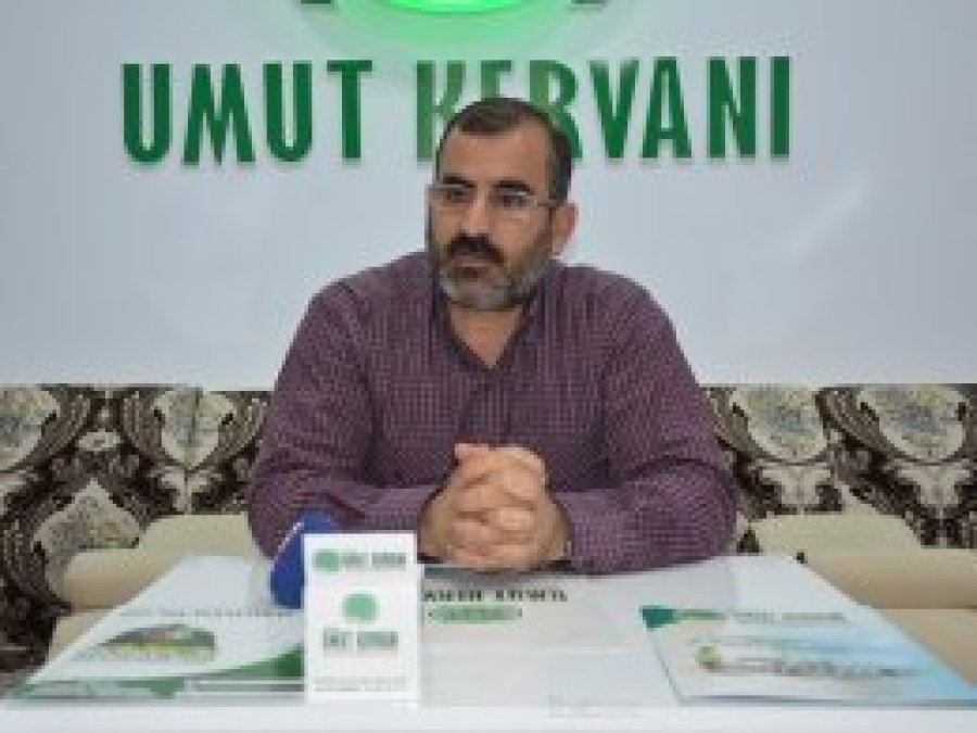 Umut Kervanı Diyarbakır'da yardım kampanyası başlattı