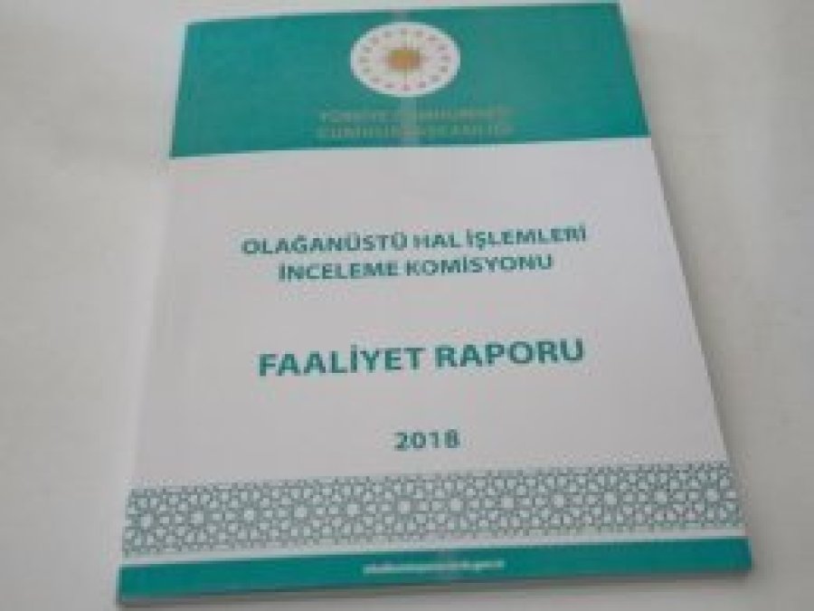 OHAL Komisyonu 2018 faaliyet raporu yayımlandı