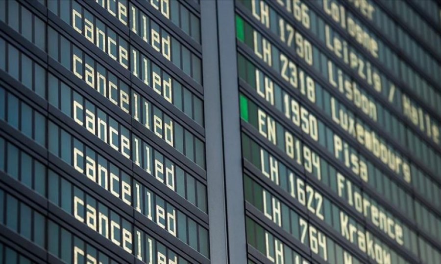 Lufthansa grev nedeniyle bin 300 uçuşunu iptal etti