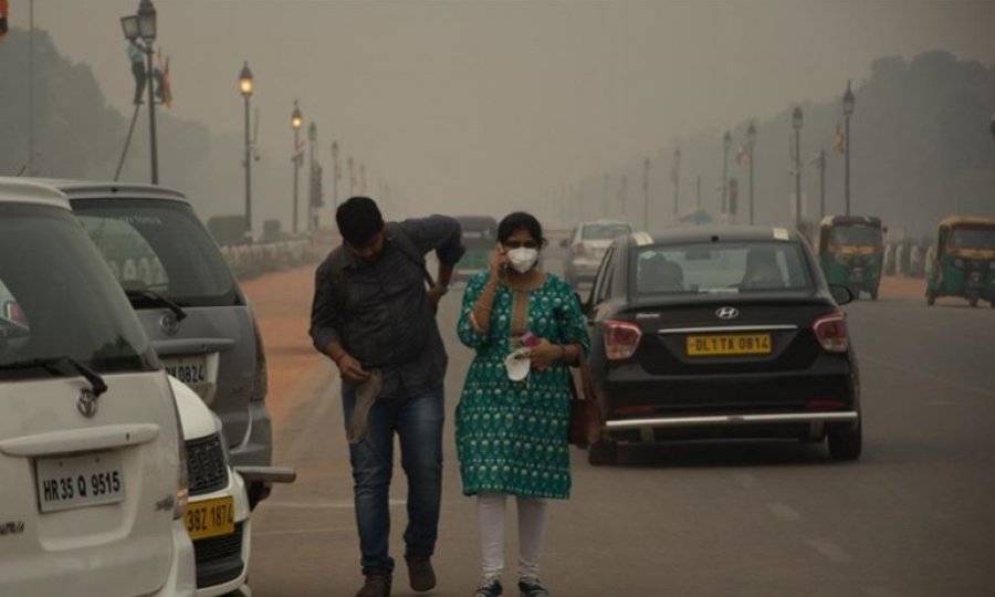 Yeni Delhi'de hava kirliliği 'tehlikeli' seviyede
