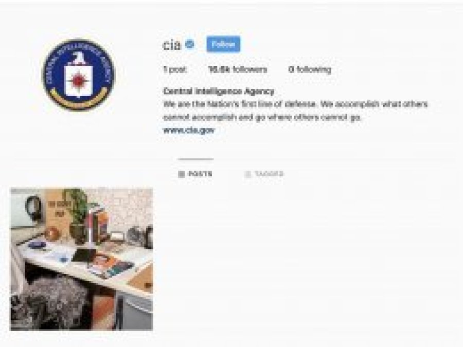 CIA Instagram hesabı açtı