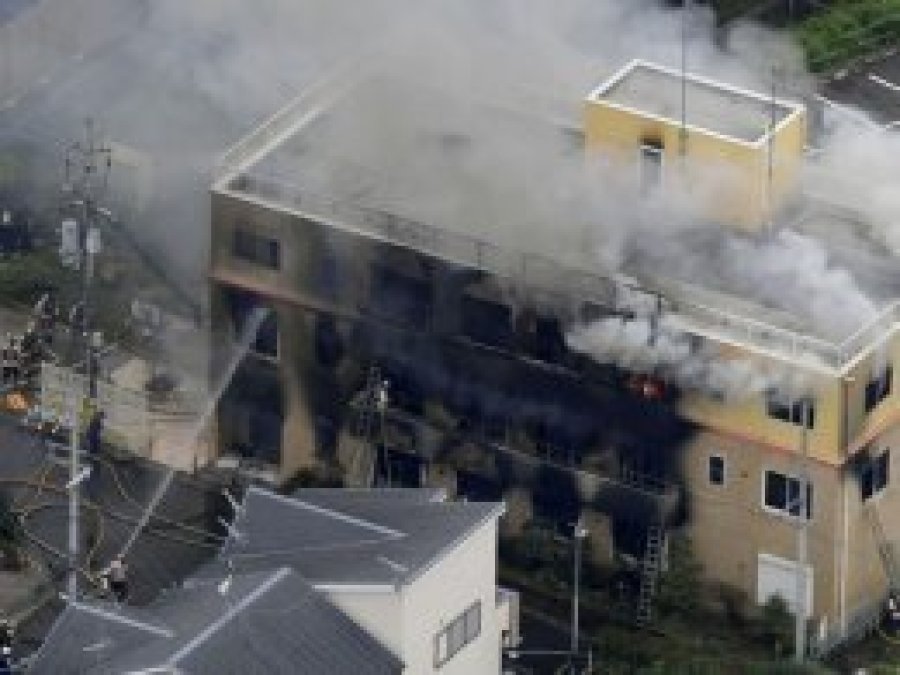 Japonya'da animasyon stüdyosu kundaklandı en az 20 ölü
