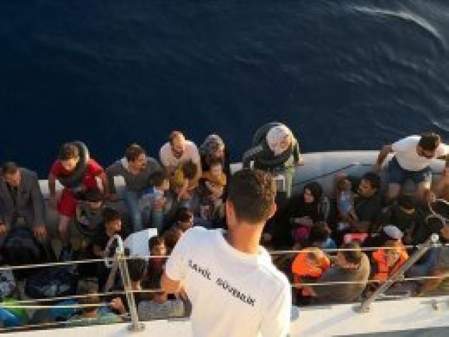 Çanakkale'de 118 düzensiz göçmen yakalandı