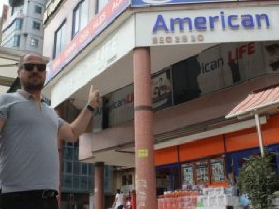 Yabancı dil kursuna yabancı tabela cezası
