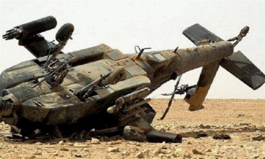 Suriye’de ABD'ye ait askeri helikopter düştü