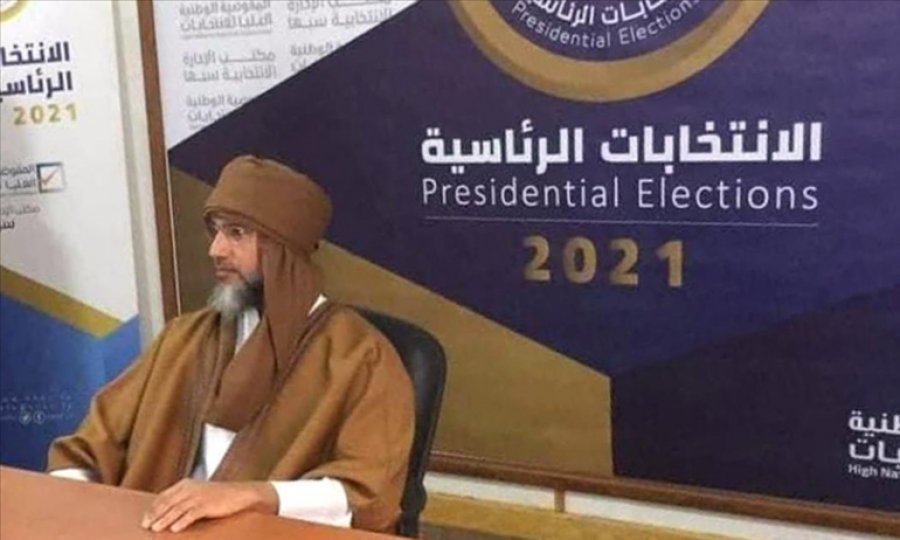 Kaddafi'nin oğlu Seyfülislam, Libya'daki başkanlık seçimleri için adaylık başvurusu yaptı
