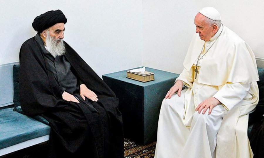 Ayetullah Sistani ile Papa Francis görüşmesinin ayrıntıları