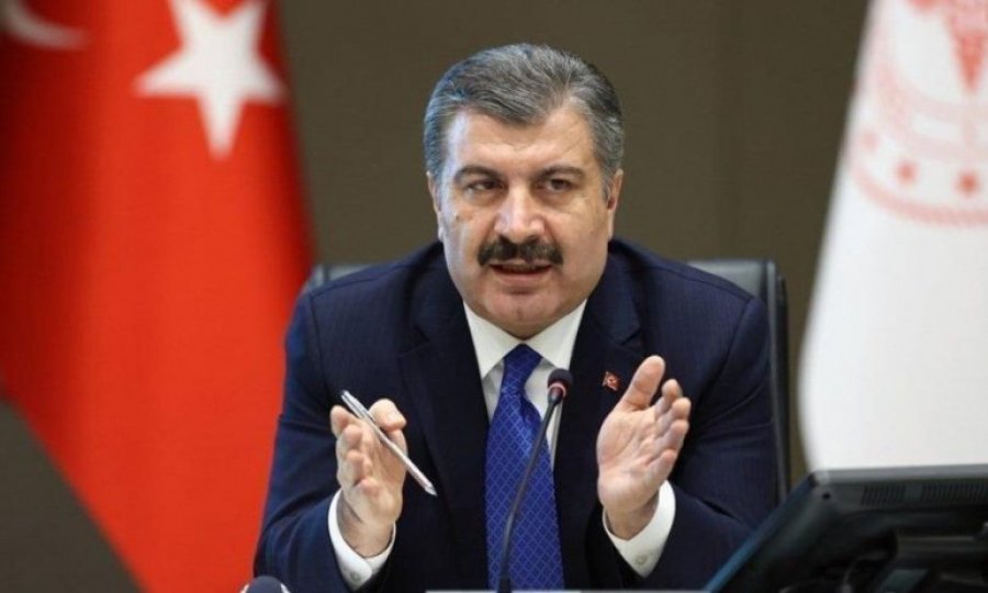 Bakan Koca'dan DSÖ'nün medya brifinginde 'yerli aşı' açıklaması