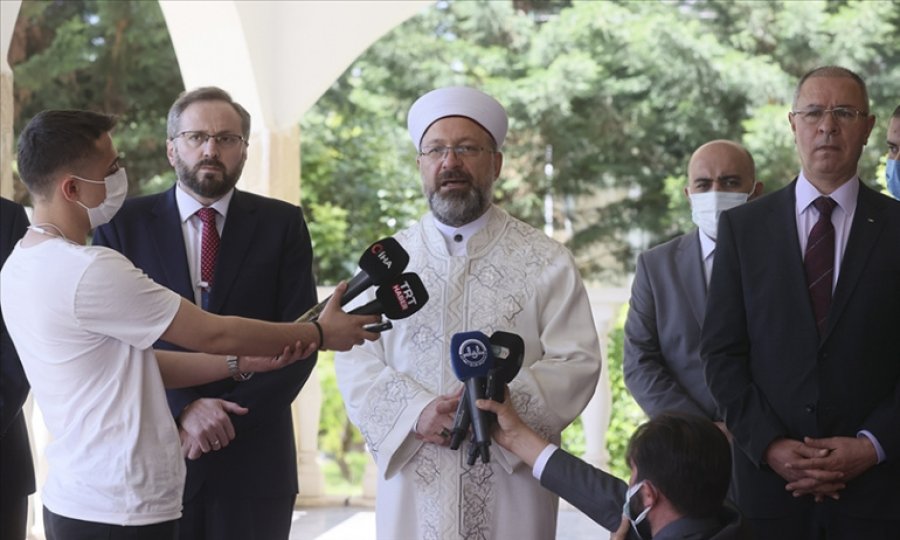 Diyanet İşleri Başkanı Erbaş: Bebek katili İsrail terörünün bir an önce durdurulması gerekiyor