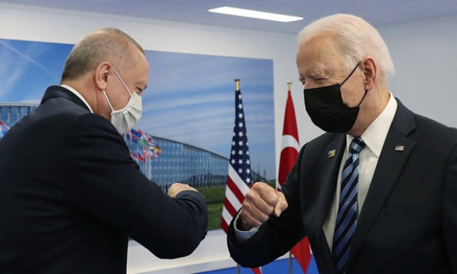 Erdoğan ve Biden bir araya geldi