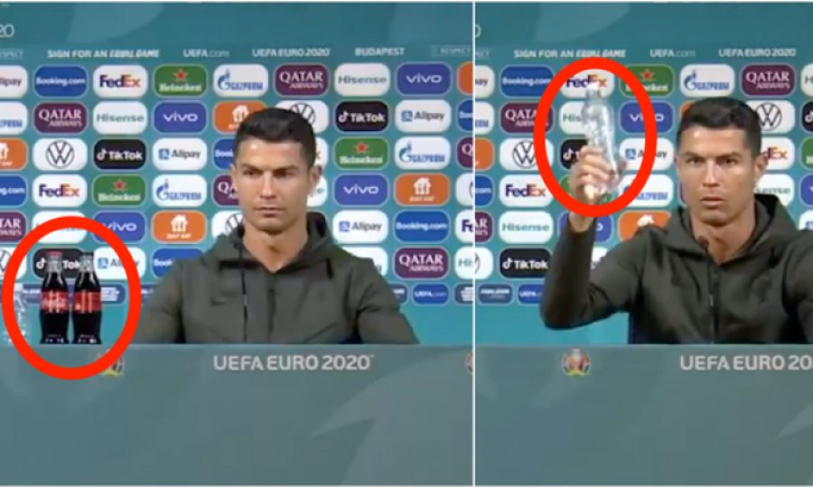 Ronaldo'nun 'Su için' tepkisi, Coca Cola'ya 4 milyar dolar kaybettirdi