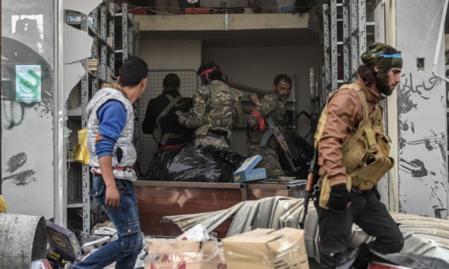 "Suriye'deki sanayi tesislerini ve zeytinyağını yağmalayanlar..."