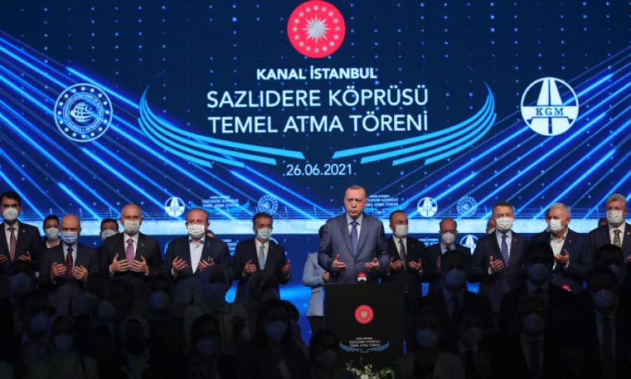 Erdoğan: Kanal İstanbul'u 15 milyar dolarla 6 yılda bitireceğiz