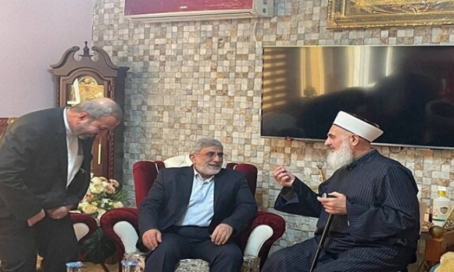 Tuğgeneral Kaani, Irak Ehl-i Sünnet Müftüsü ile görüştü