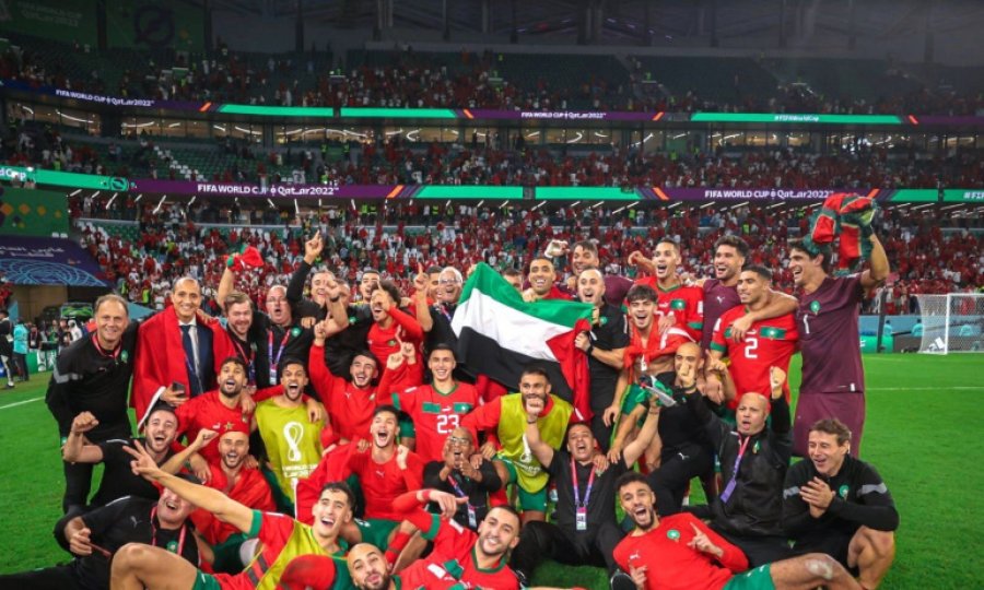 İran, yarı finale çıkan Fas'ı kutladı 
