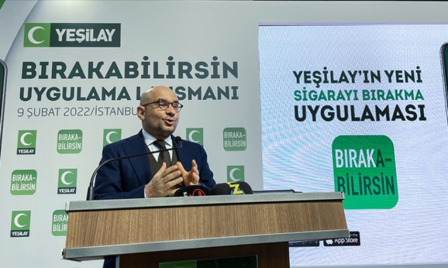 Yeşilay "Bırakabilirsin" uygulamasını Sigarayı Bırakma Günü'nde tanıttı