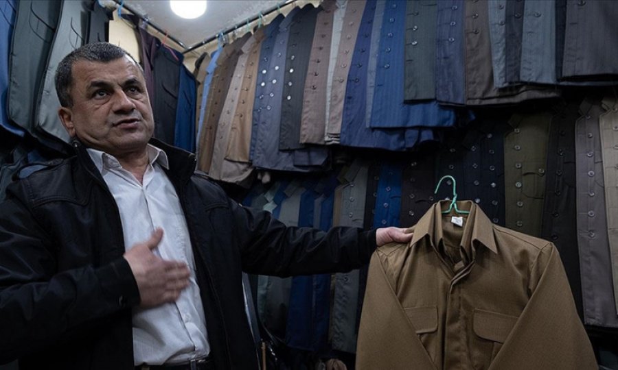 Iraklılar yöresel kıyafette Çin malı hazır giyim yerine geleneksel terzileri tercih ediyor