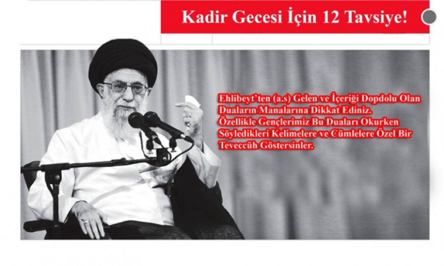Kadir Gecesi için 12 tavsiye!